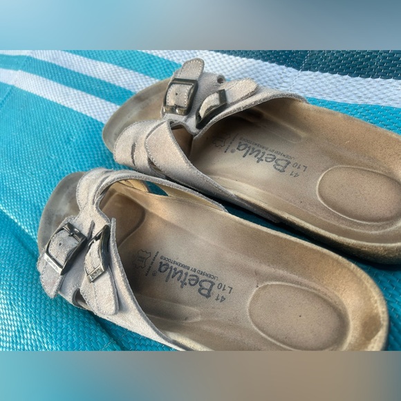 🎉✨HP🎉✨ Birkenstock Betula Suede Two buckle Sandals - Light Tan - Picture 6 of 14